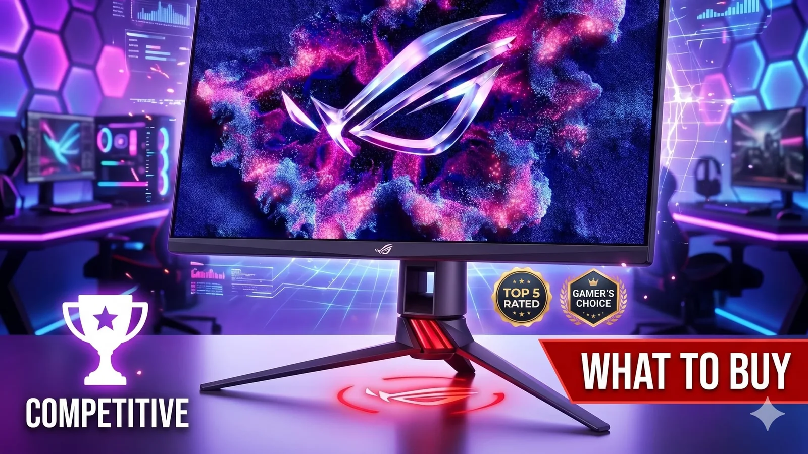 Best Gaming Monitors of 2026 – What to Buy for Competitive and 4K Play