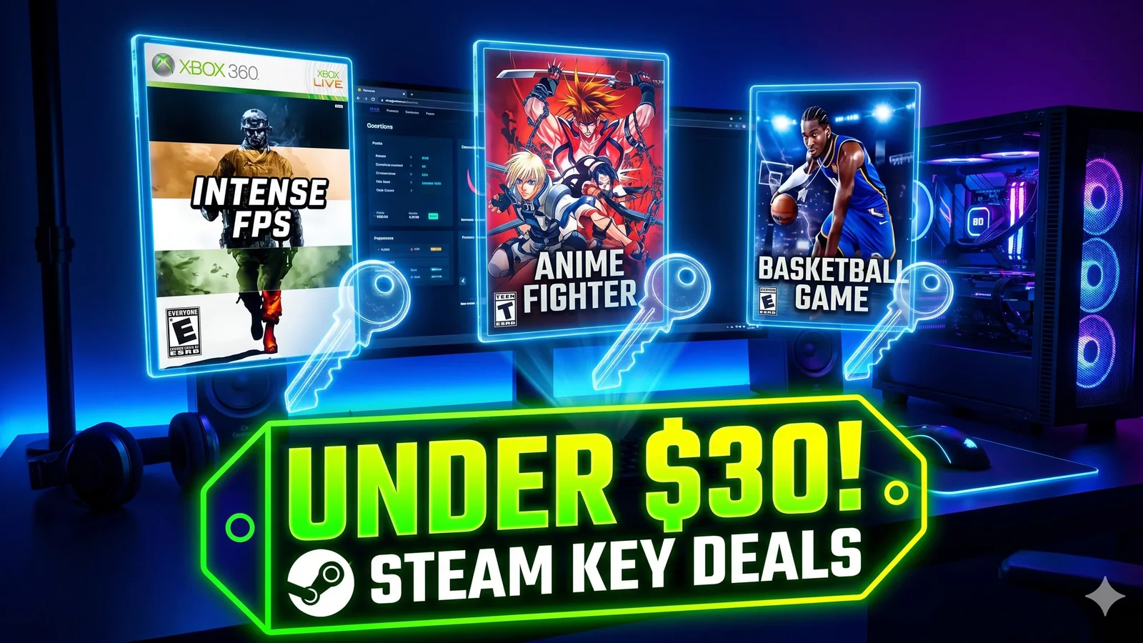 Best Steam Key Deals This Week: Tarkov, Sparking Zero & NBA 2K26 Under $30 (April 20, 2026)