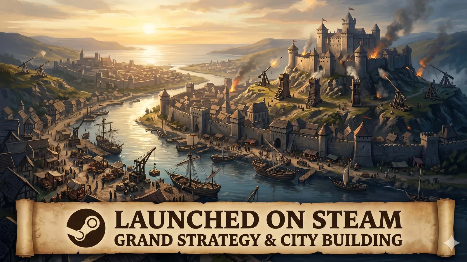 City States: Medieval Launches on Steam Early Access — Trade, Sieges & Grand Strategy (April 20, 2026)