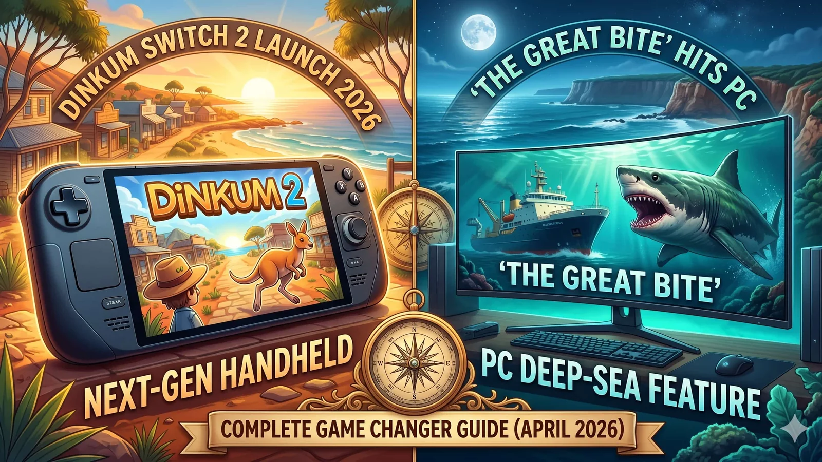Dinkum Switch 2 Launches in 2026 as The Great Bite Hits PC