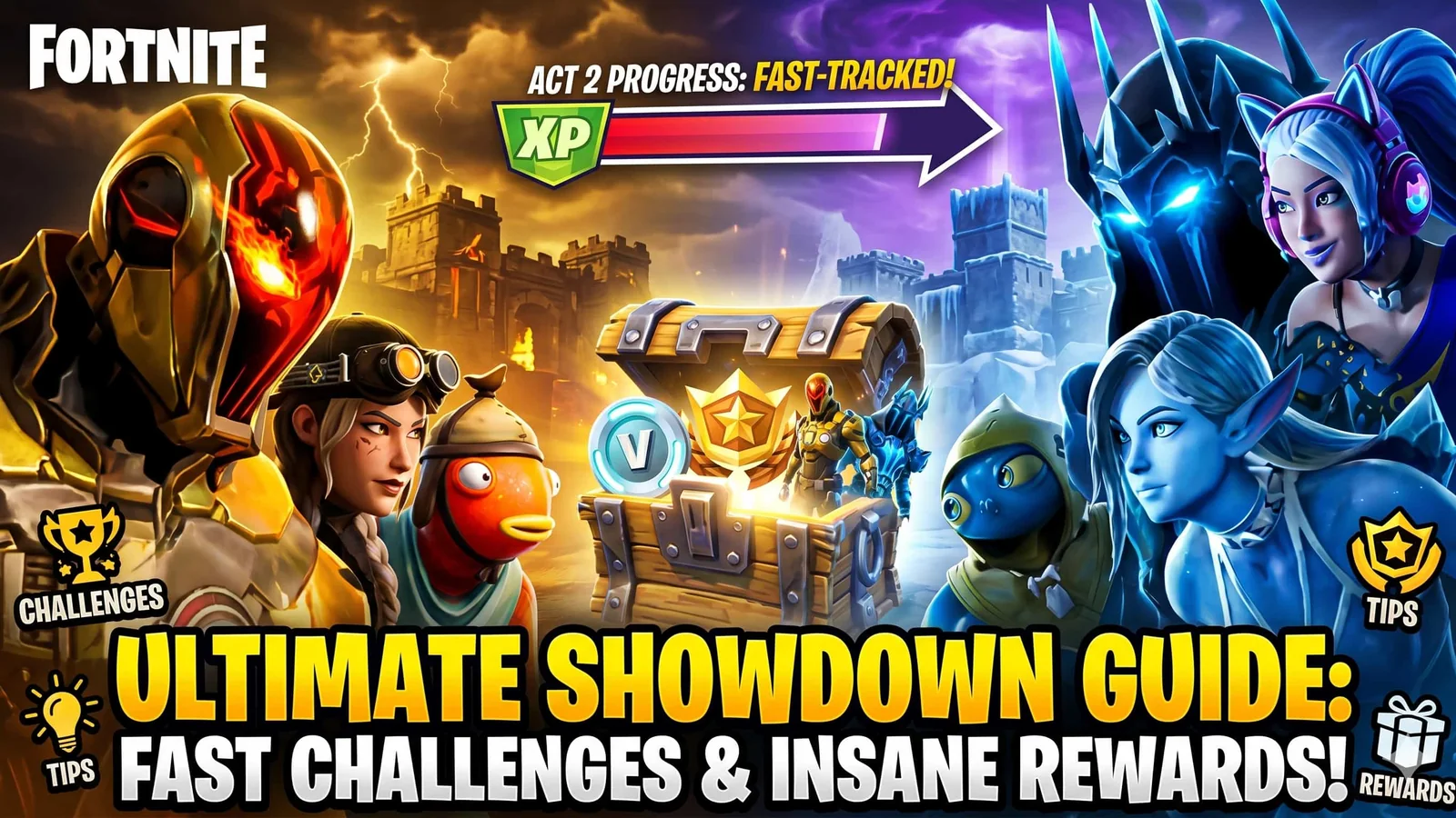 Fortnite Showdown Act 2 Guide: Challenges, Rewards, and Fast Progress Tips