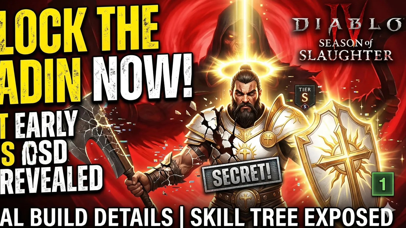 How to Play the Paladin Early in Diablo 4: Best Early Access Build and Skills