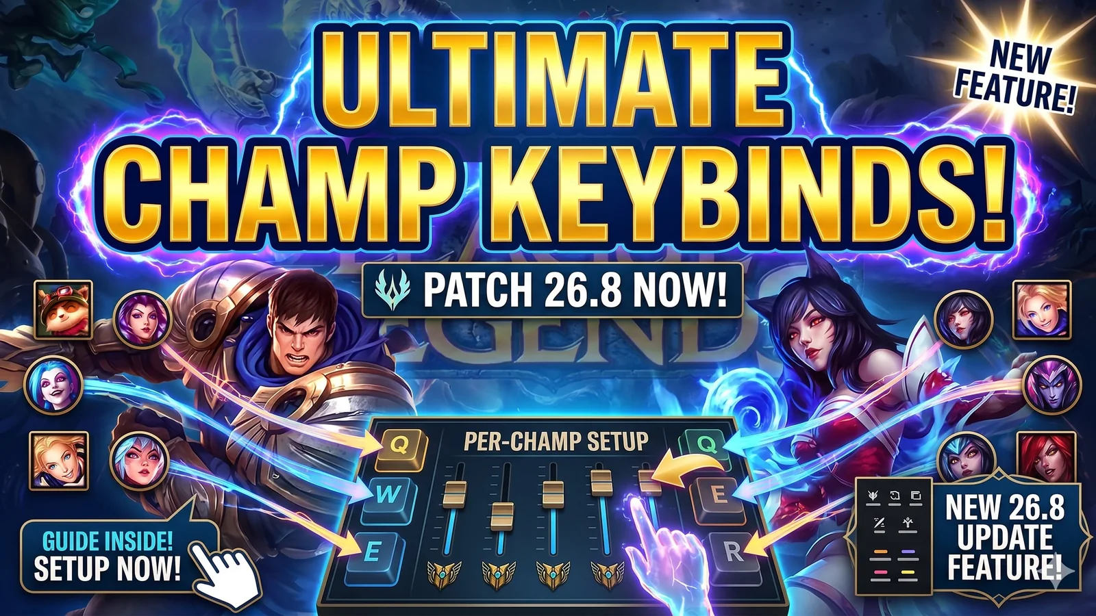 How to Set Champion-Specific Keybinds in League of Legends (Patch 26.8)