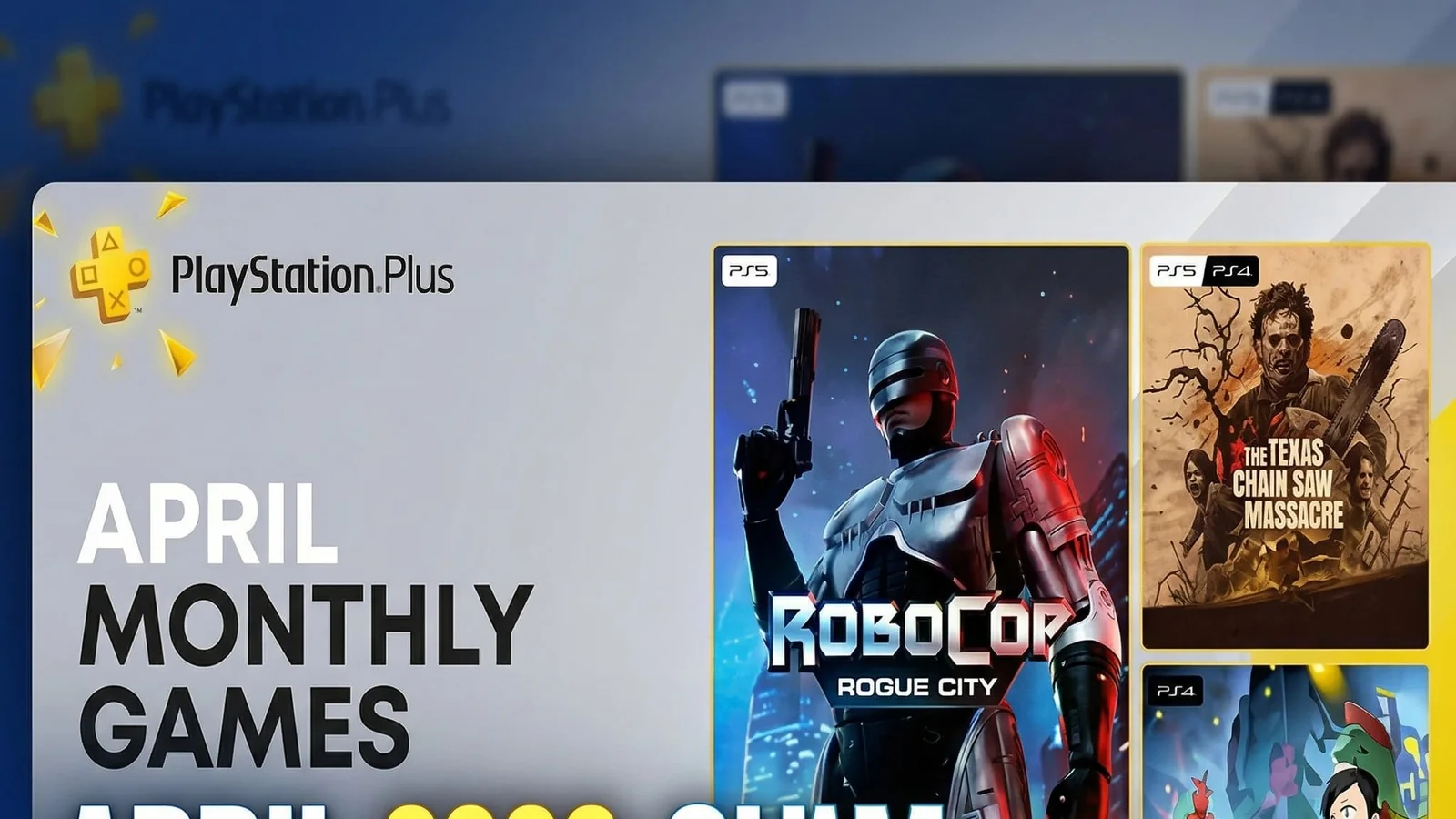 PS Plus April 2026 Free Games: Full List and How to Claim on PS5 and PS4