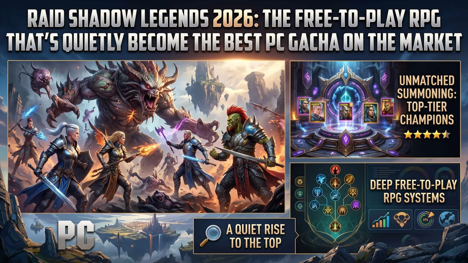 Raid Shadow Legends Best Starter Champions 2026 — Complete Beginner Tier List (US, UK, CA, AU Guide)