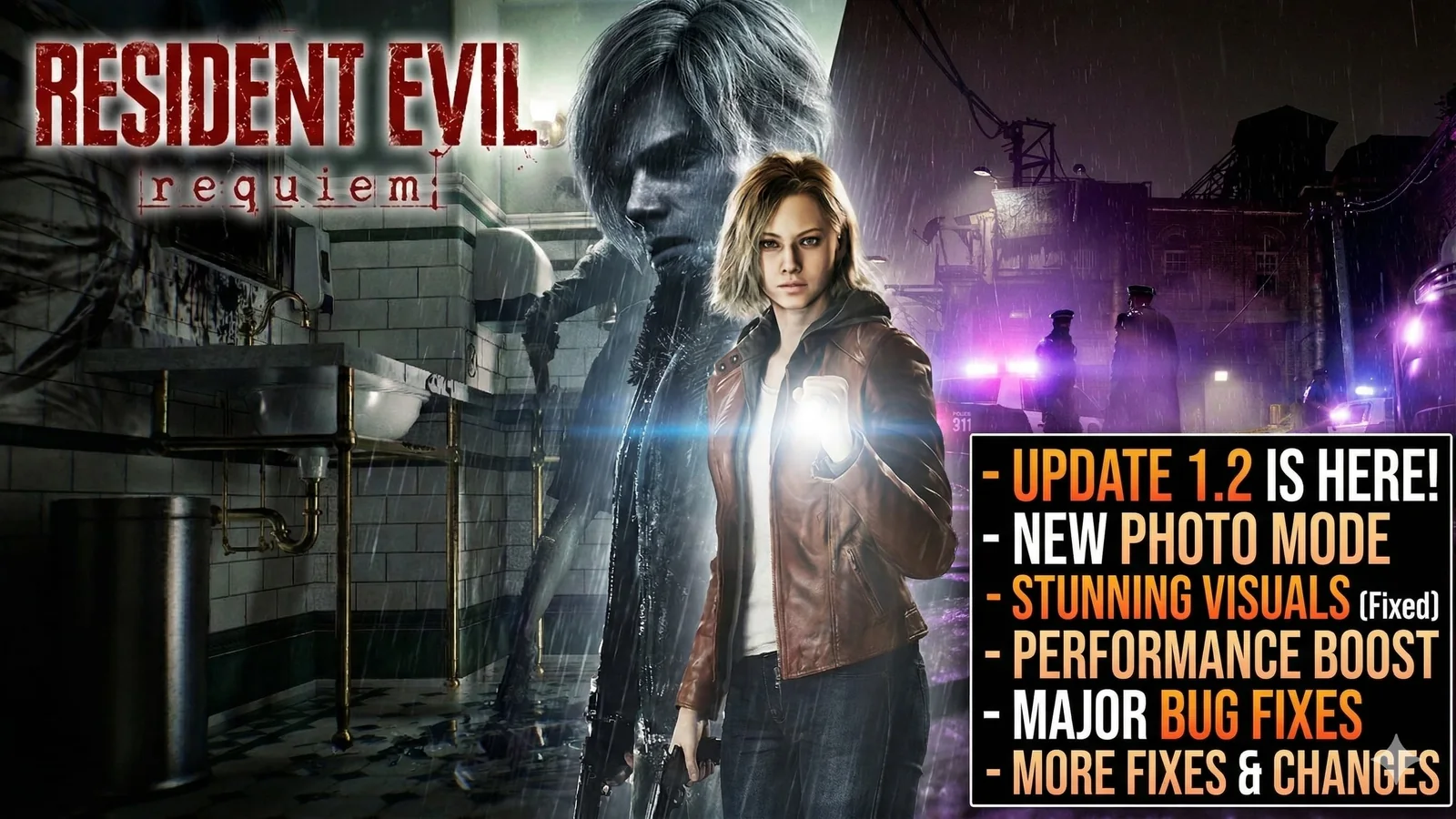 Resident Evil Requiem Update 1.2 Patch Notes: Photo Mode, Performance Fixes, and More