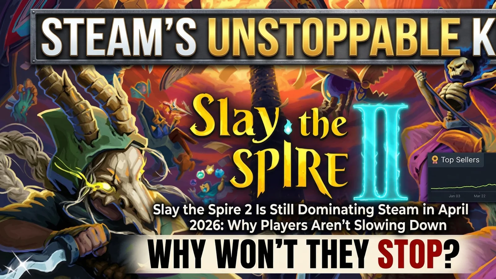 Slay the Spire 2 Is Still Dominating Steam in April 2026: Why Players Aren’t Slowing Down