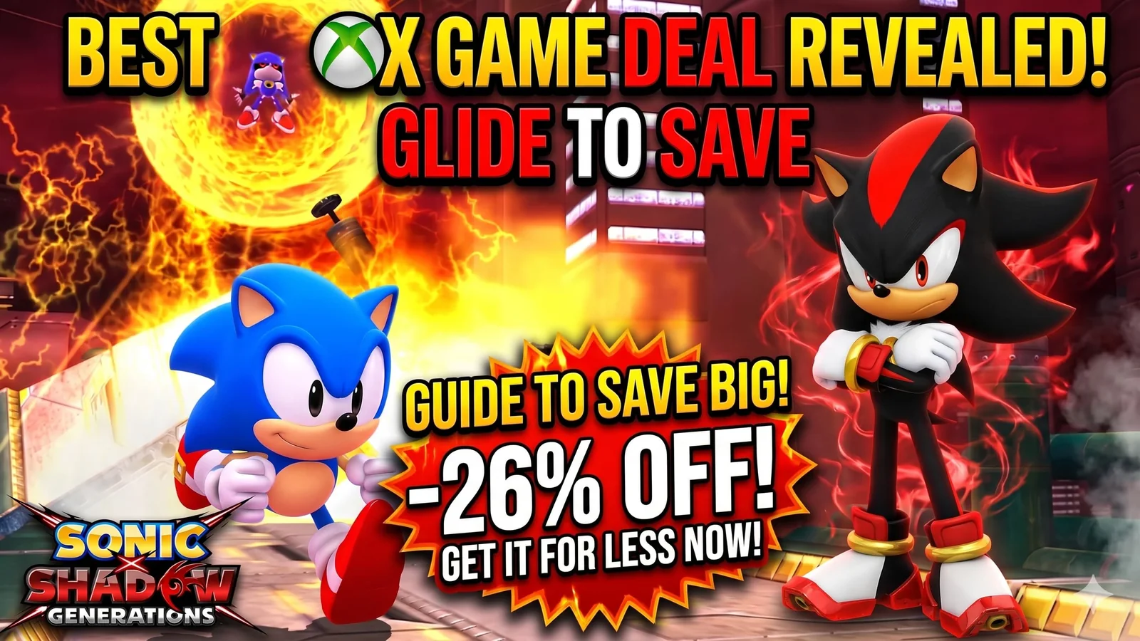 Sonic x Shadow Generations Xbox Deal: Get It for Less Right Now