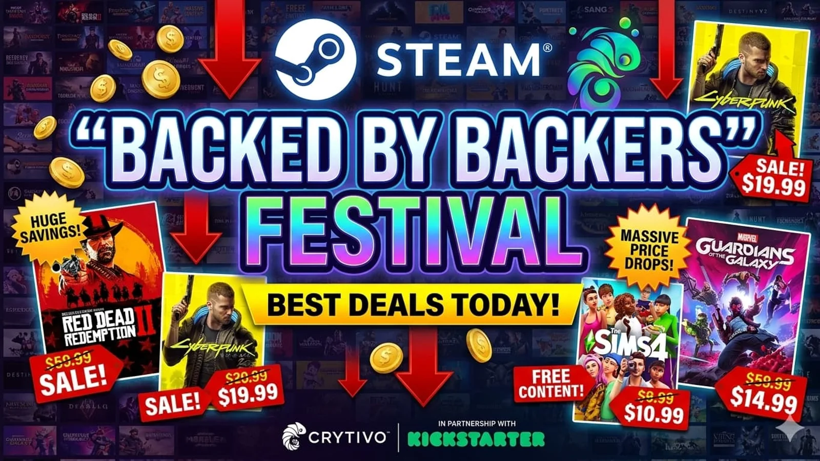 Steam “Backed by Backers” Festival: The Best Deals You Need to Grab Today