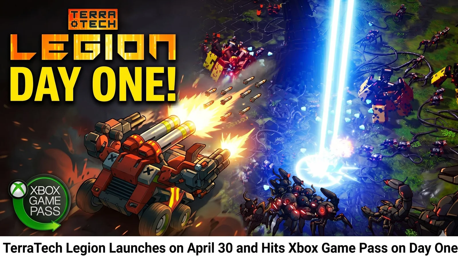 TerraTech Legion Launches on April 30 and Hits Xbox Game Pass on Day One