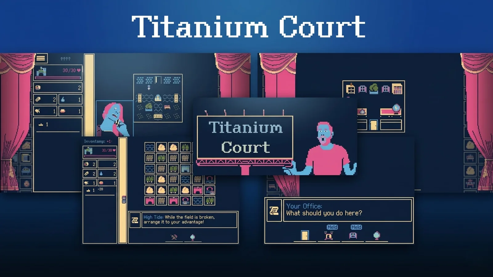 Titanium Court Arrives: First Look at the Surreal Strategy Hybrid That Just Won the IGF Grand Prize (April 2026)