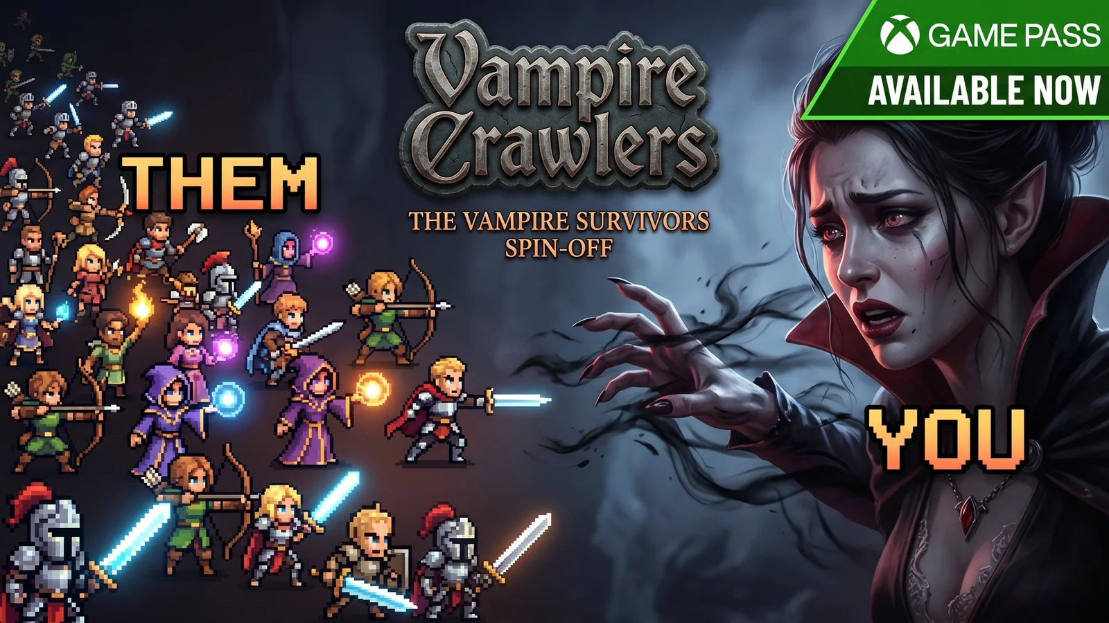 Vampire Crawlers Is Out Now on Game Pass — The Vampire Survivors Spin-Off Turns the Formula Inside Out